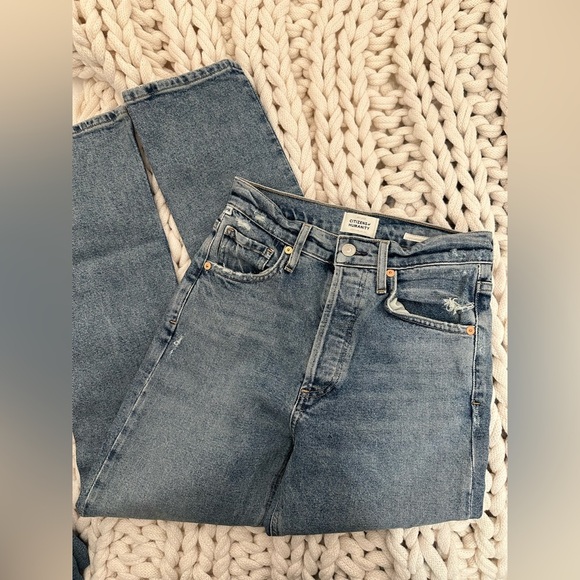 EUC Citizens of Humanity High Rise Vintage Slim Sz 23 in Dimple - Picture 2 of 16